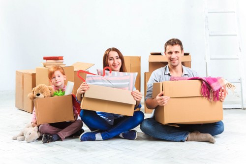 Business relocation planning in a busy South London office area