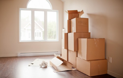 Packing and furniture protection for a home move in South London