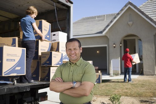 Efficient unpacking setup for a home or office move in South London