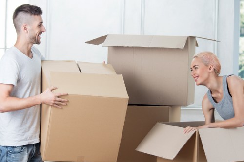 Van helping with apartment move in Elephant and Castle area