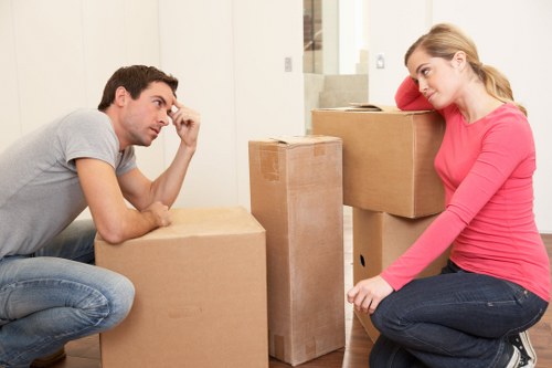 Checklist and packed items for a smooth move in Elephant and Castle
