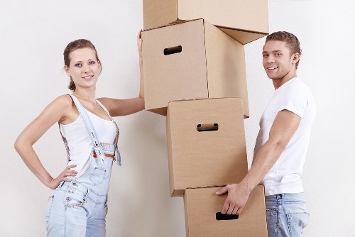 Office furniture removal and loading service near Elephant and Castle
