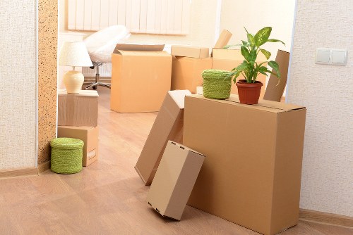 Local movers handling a flat move near Elephant and Castle