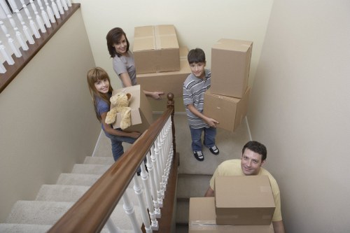 Moving day preparation for Elephant and Castle customers